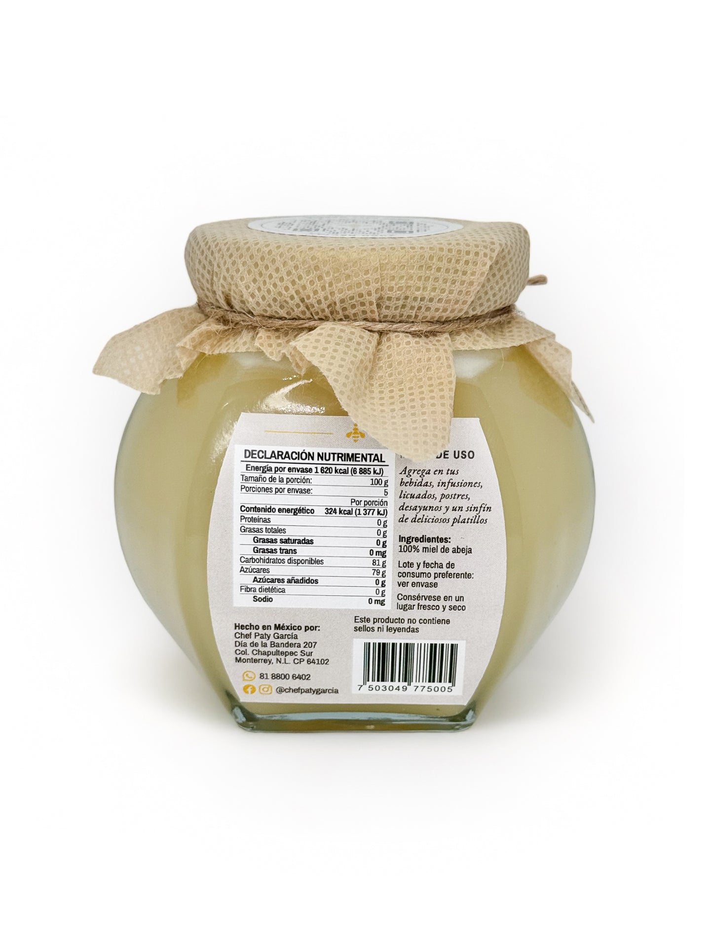 Miel Mezquite 500 gr.